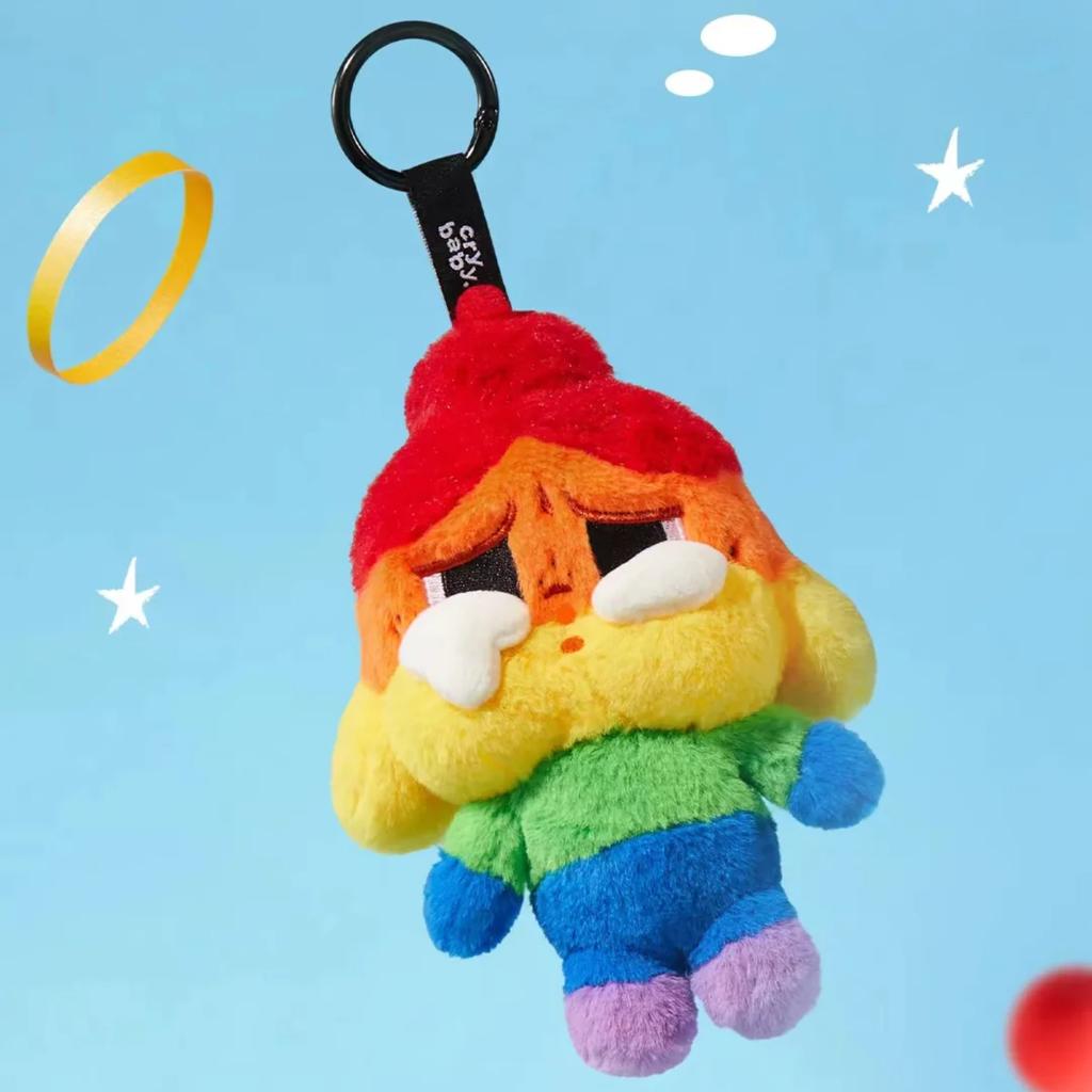 New POP MART CryBaby Cheer Up Baby! Plush Doll Pendant PPMT-2410-0183