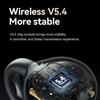 Clip On Ear Headphones Open Ear Earphones Wireless Earbuds Bluetooth 5.4 Sports Ear buds LED Touch Screen Waterproof Headsets for for Android iOS