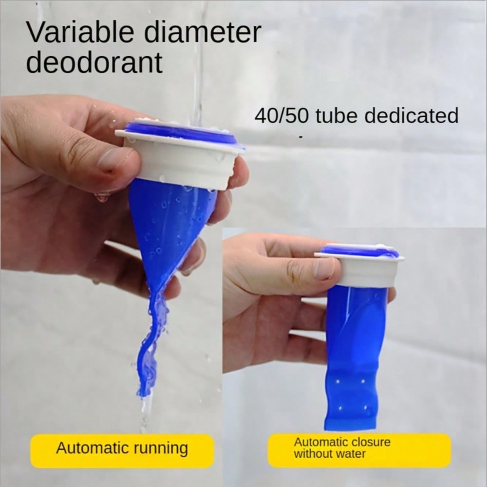 Anti Odor Floor Drain, Plastic Sewer Deodorizing Core Tube Filter, Bathroom Drain Sealing Plug, Silicone Deodorizing Sealing Ring