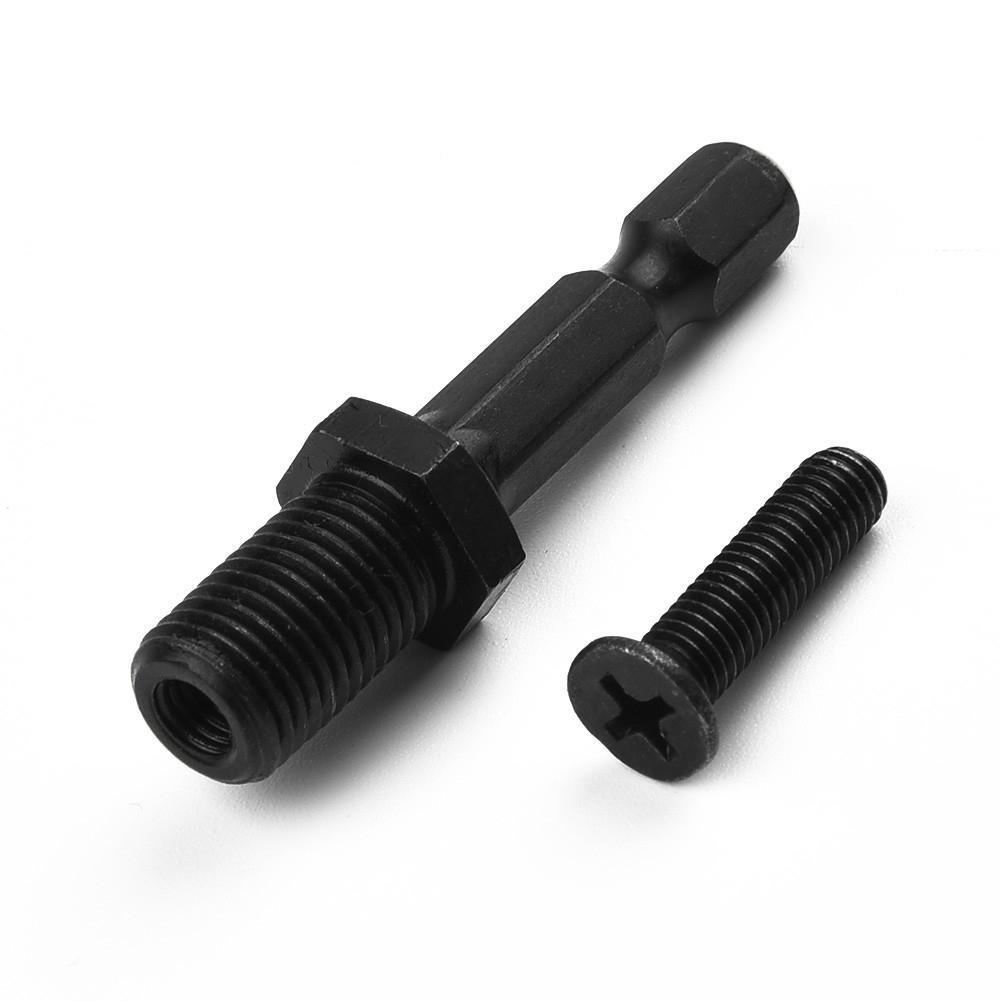 Thread Screw. For Drill Bit Chuck Drill Chuck Adapter 1/4\" Hex Shank Hot Sale