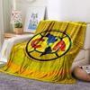 1PC Club America Patterned Flannel Blanket Suitable For All Seasons for Home Decor Warmth and Comfort Gifts Holiday Present