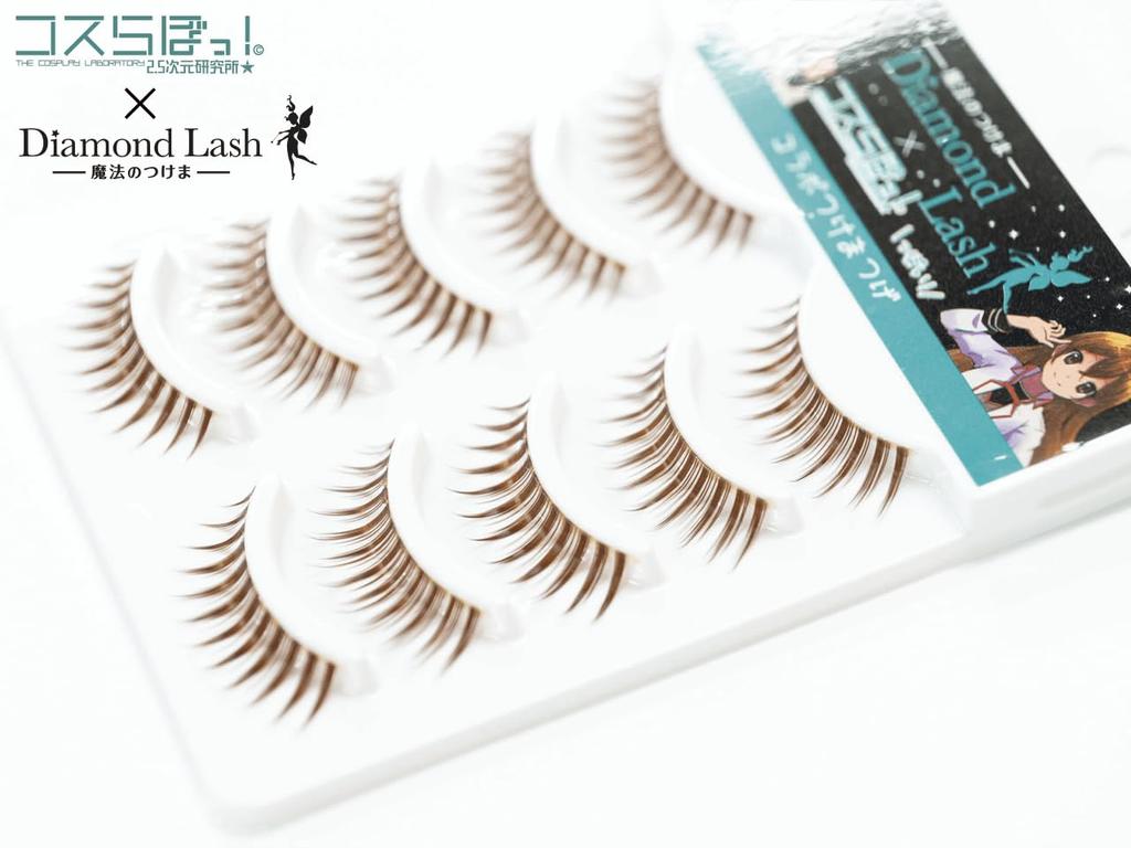 [Developed in collaboration with Diamond Lash] Perfectly invincible idol-eye look False eyelashes specifically for idol cosplay  Supervised by 5