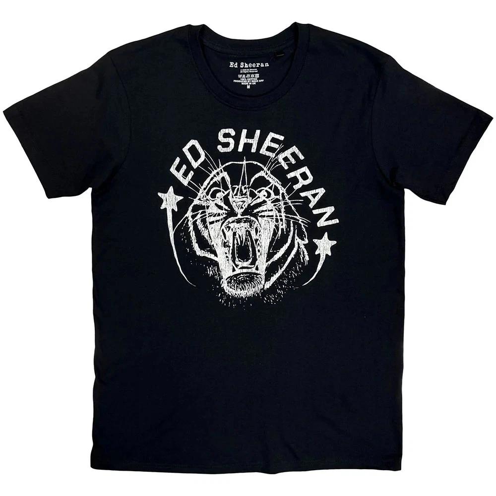

Ed Sheeran T-Shirt: Tiger (Black) OFFICIAL NEW S