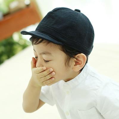 Monsieur Children's Daily Yamchae Cap, 50cm, Black, Popular Baby Clothes In Korea