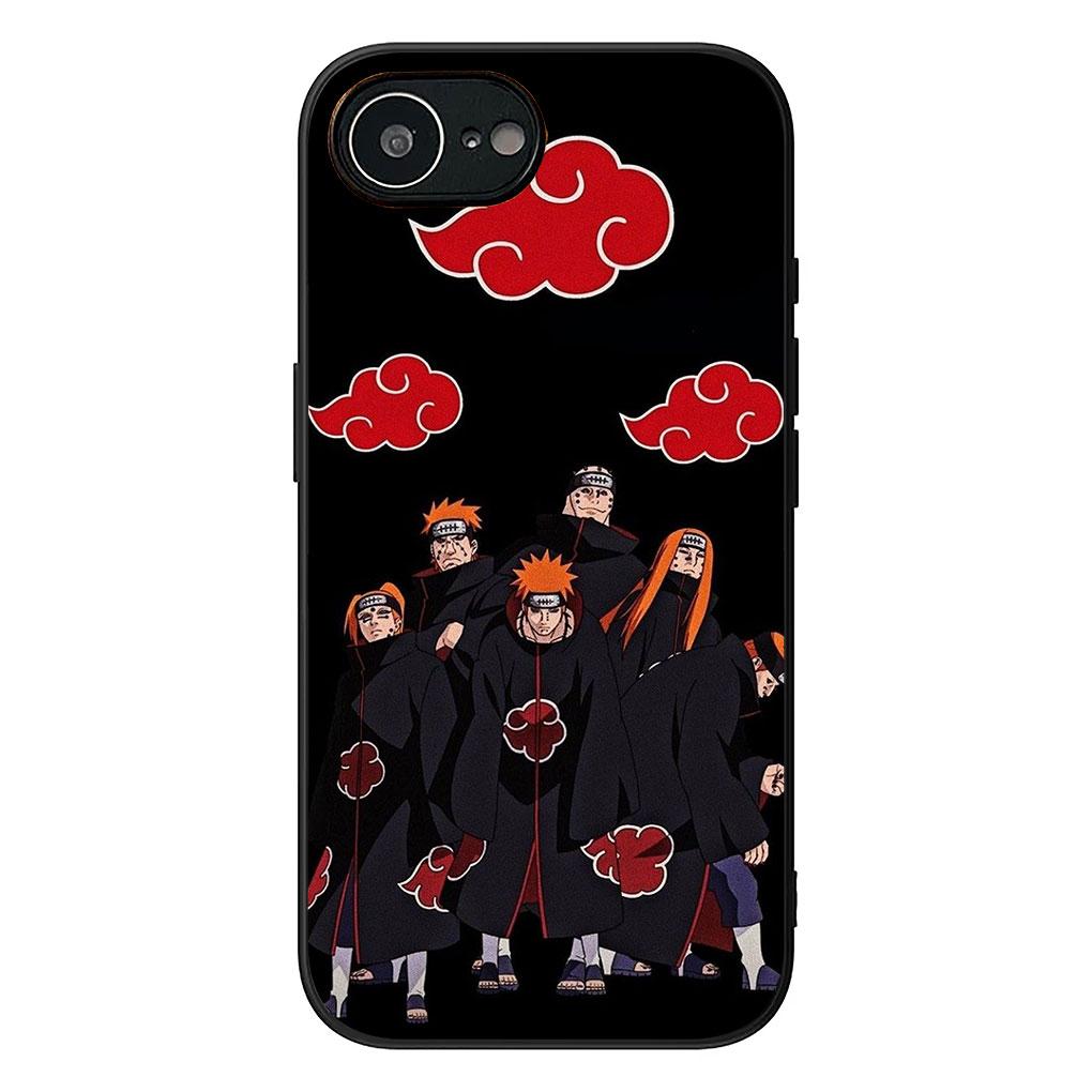 Sasori Narutos Akatsuki Casing Phone Cover for Motorola Moto G86 G14 G35 G34 G45 G55 G64 G75 G85 G24 G15 G54 G57 Power Soft Case
