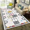 Hopscotch Child Digital Games Boy Girls Carpet Rug for Home Living Room Bedroom Sofa Doormat Decor,Non-slip Floor Mat