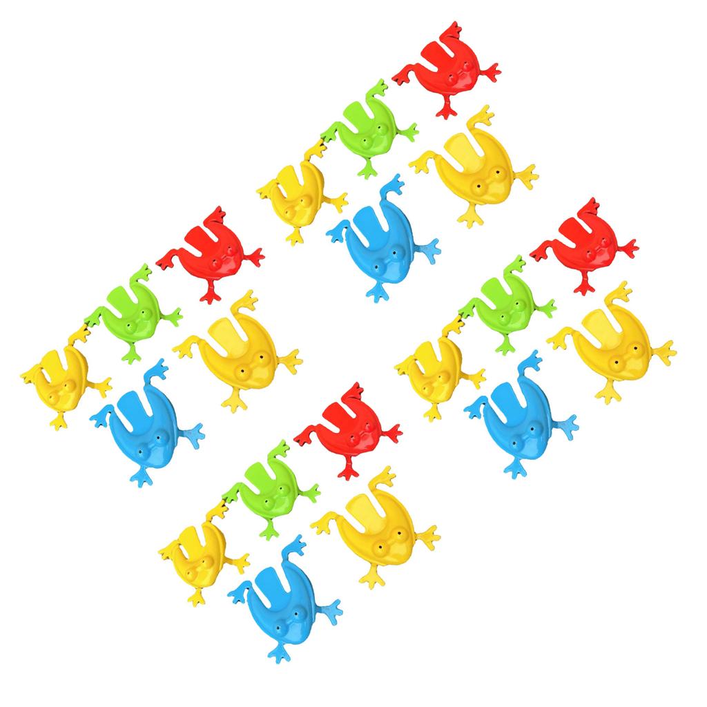 Barn hoppande hoppande groda Leksak för pojkar/flickor Fingerpressande Födelsedagspresenter för inomhus-/utomhustillbehör