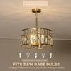 72 Glass Crystallite Chandelier - Gold-Tone