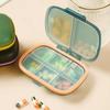 New Weekly Premuim Small Portable Travel 8 Grids Pill Organizer Box Cases Container Storage for Tablet Medicine Vitamin FishOils