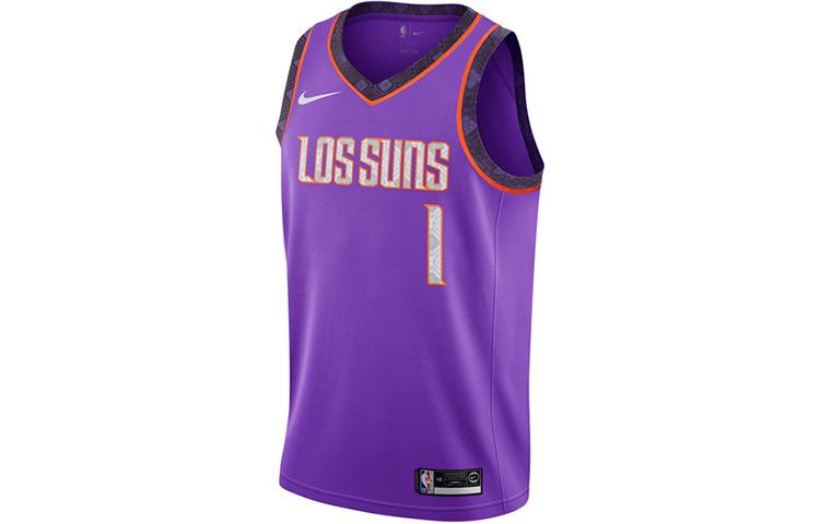 Мужские баскетбольные майки Nike NBA Фиолетовые Тонкие Другие AJ4638-561 L