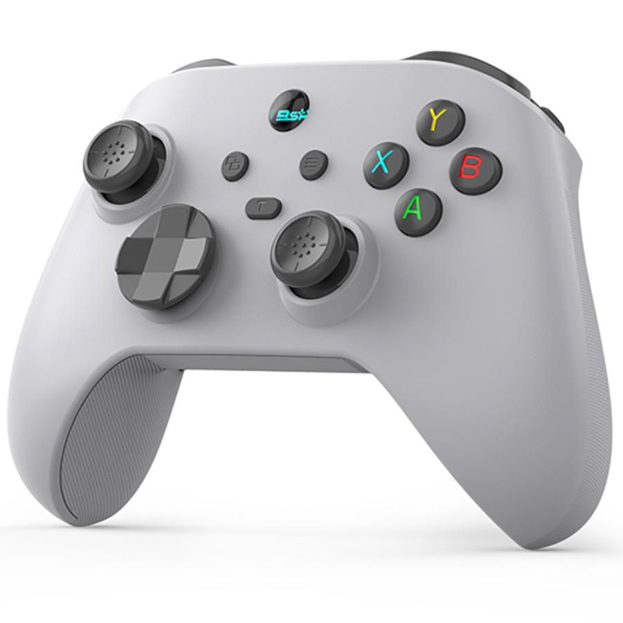Manette de jeu sans fil G6 pour iOS Android PC Switch avec joystick à effet Hall et support pour téléphone