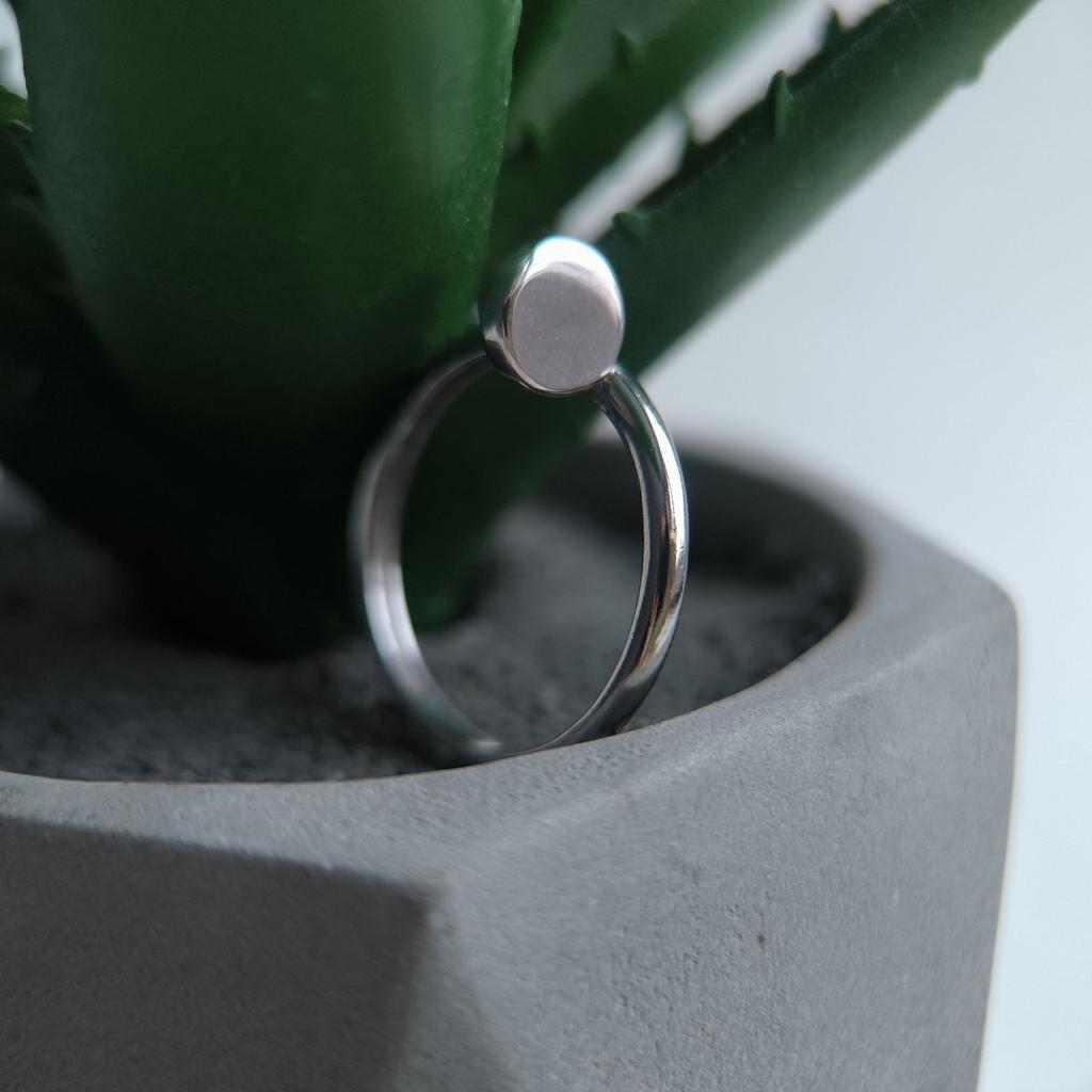 Silver Ring Without Stones, Item Weight 1.84 G (2197546)