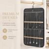 Double Sided Hanging Jewelry Organizer Wall Mount Necklace Bracelet Organizer  Bedroom Organizer