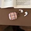 Retro Transparent Color Matching Plaid for AirPods 1 /1 Protective Cover Pro1 Apple Bluetooth 1/1 Generation Earphone Cover