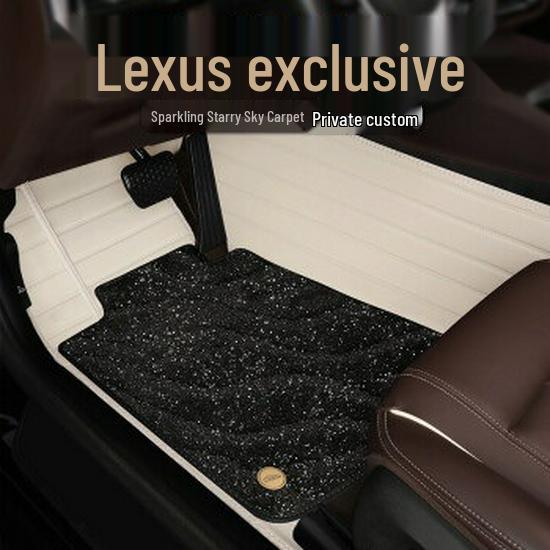 Starry Sky Full Coverage Car Floor Mats for Lexus ES200, UX260h, ES300h, RX3