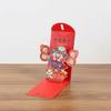 Creative 3D Red Envelopes Chinese Style Traditional Lucky Money Pocket Paper Blessing Red Bag Chinese New Year