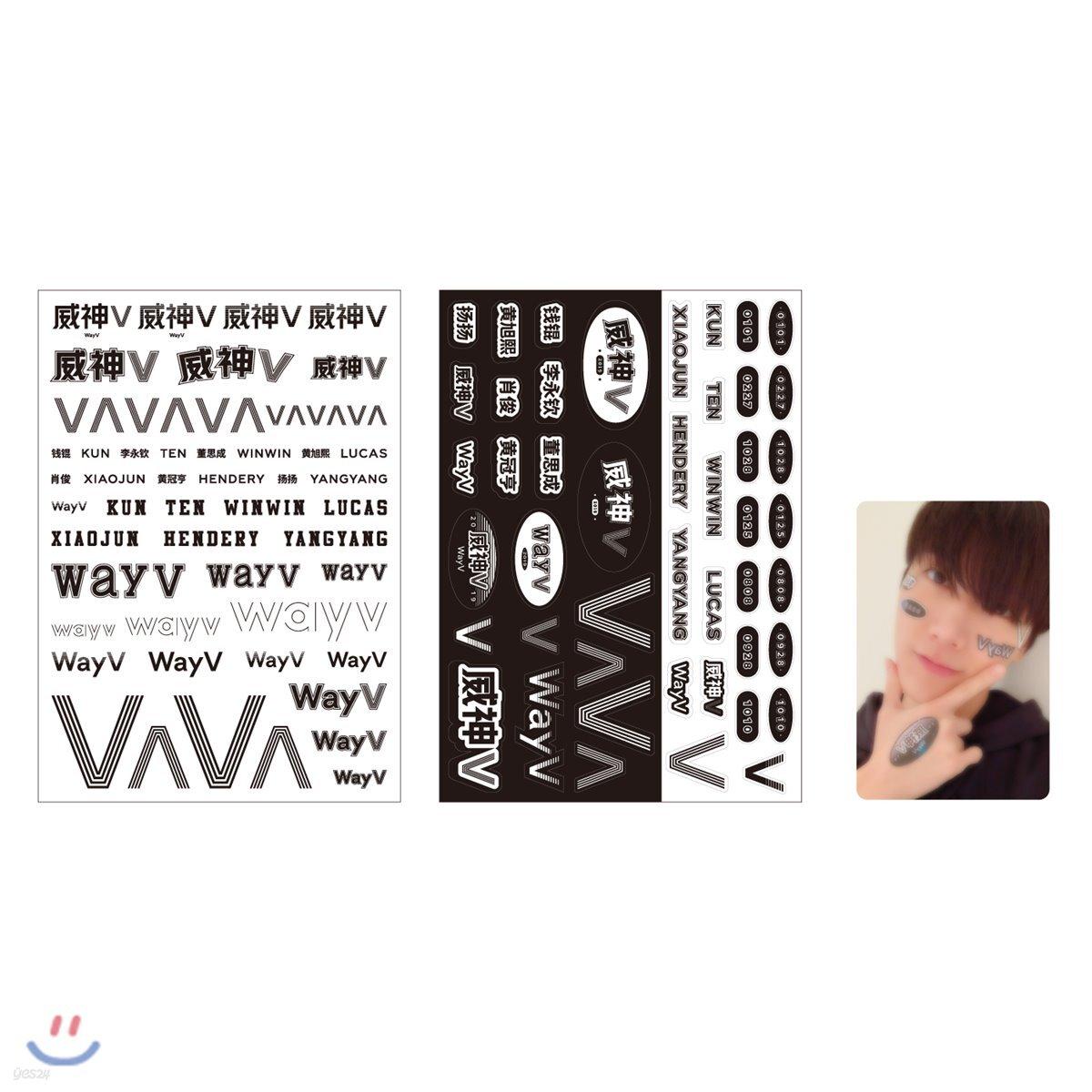 

WayV_TEN_TATTOO+STICKER SET