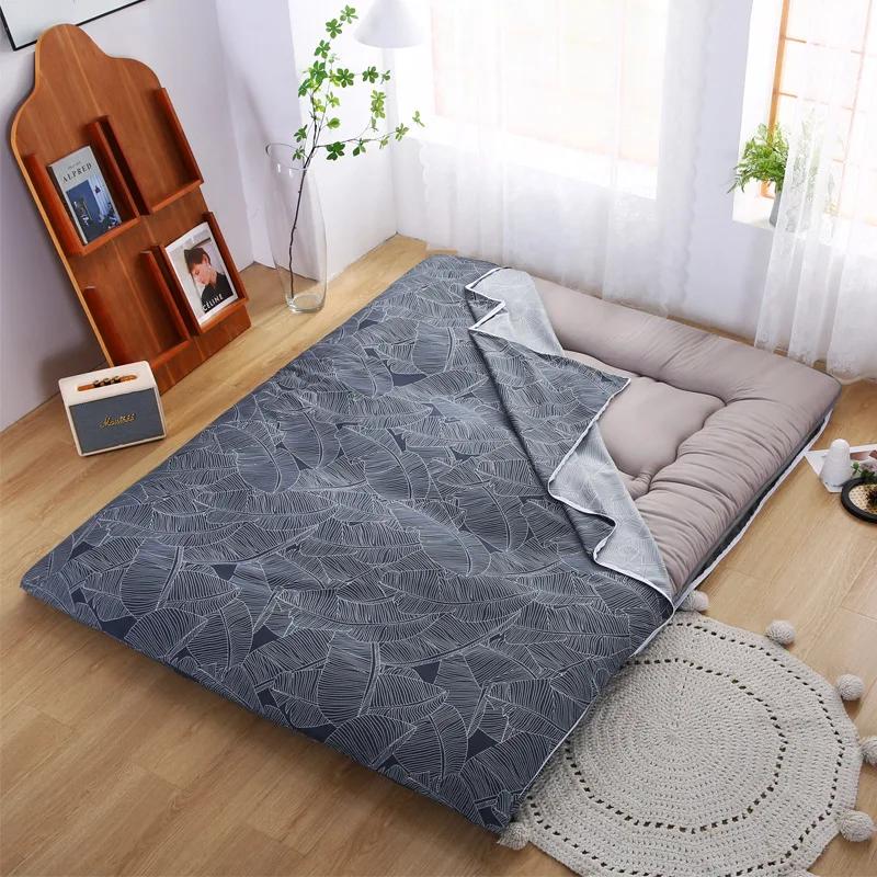 All-Inclusive Floor Bunk Dirty Cushion Cover Comfortable Mattress Cover Dust-Proof Sanded Bed Cover Removable Washable