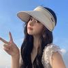 Summer Empty Women Top Hat Large Eave Uv Resistant Sunshade Sun Protection Hat