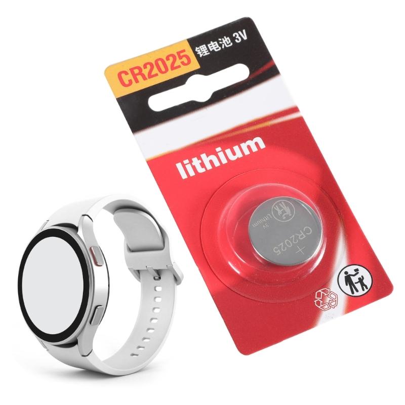 CR2025 Coin Cell Battery 3V Single Pack, Lithium Button Cell for Toys, Remotes, and Electronic Devices