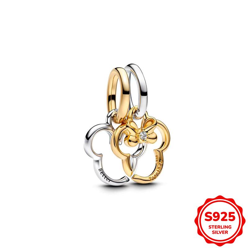 Charms Silver 925 Pendant Beads Fits 3mm Bracelet Bangle Necklace For Women Luxury DIY Jewelry Making Fine Gifts