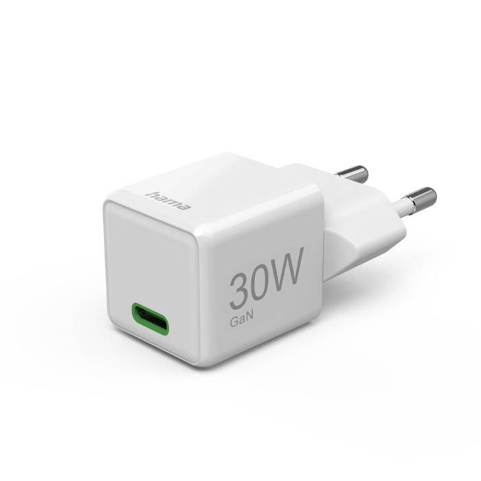 Hama 00201982 Chargeur USB 30 W 1x USB-C® Power Delivery blanc intérieure USB Power Delivery (USB-PD)