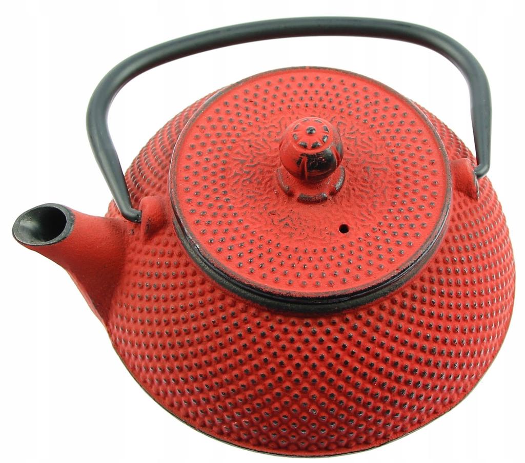 Cast Iron Kettle 0.8 L Infuser Strainer For Brewing Tea And Herbs