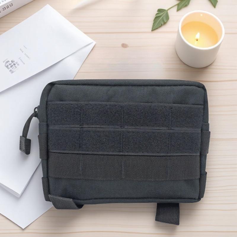 

Men Military Tactical Waist Pack Outdoor Camping Hiking Sports Storage Pouch Accessories Gear чорний