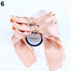 2 Pcs Ruban Corde Nœud Cravate Chouchous Élastique Bandeau Fille Accessoires Cheveux