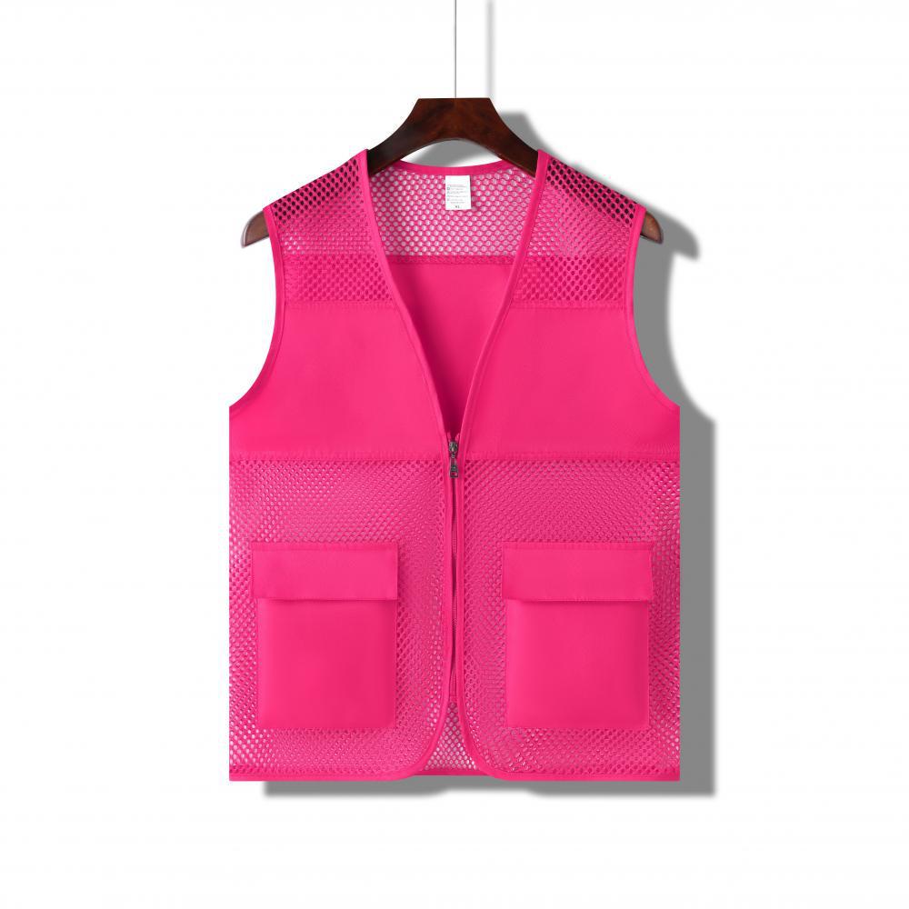 Customized Mesh Activity Vest with Logo Printing