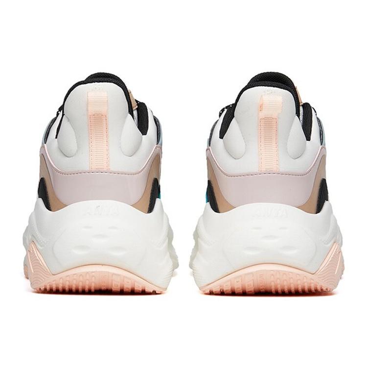 (WMNS) ANTA Mix4 Low 'Grey White Black' Women's 122218812-4