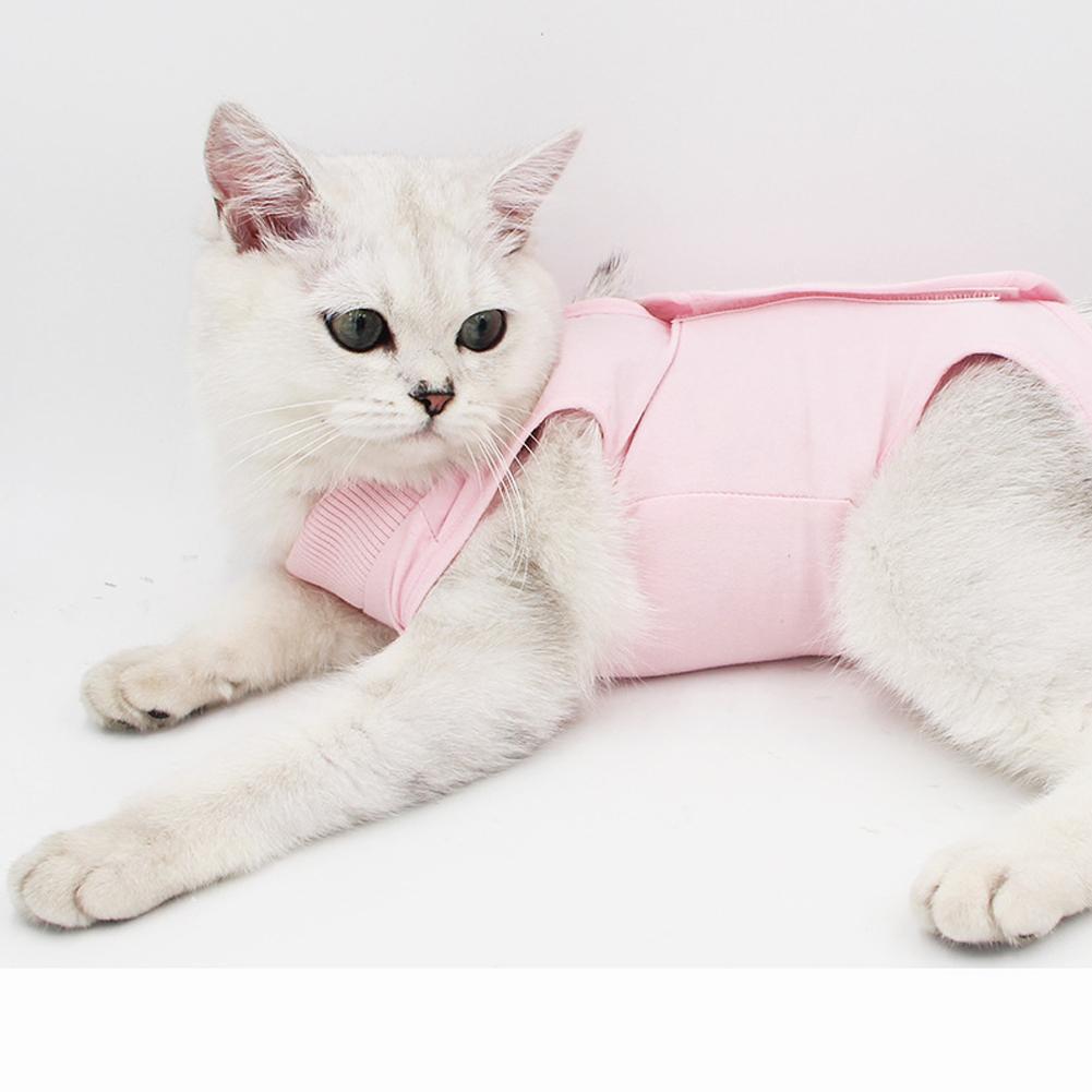 Pet Cat Surgery Suit High Elastic Breathable Anti-licking Anti-scratch Weaning Clothes Pet Supplies