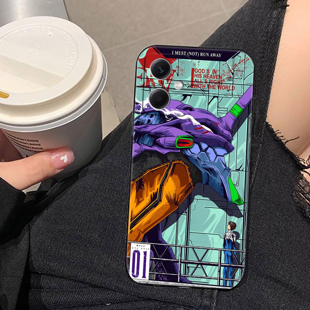 N-Neon G-Genesis E-Evangelion 01 02 Phone Case For Redmi Note 15 14 13 12 12S 11 11T 11S 10 9T 9 Pro Case Funda DIY Shell Cover