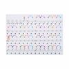 Transparent Removable Piano Key Board Sticker for 61 88 Key Electronic Pianos