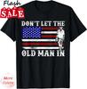 Lass den alten Mann nicht rein Vintage Amerikanische Flagge Unisex T-Shirt Unisex T-Shirt