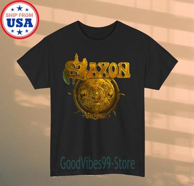 SAXON Sacrifice Men's Black Size S-5XL