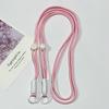 Adjustable Braided Mobile Phone Lanyard with Detachable Crossbody Strap and Shoulder Chain