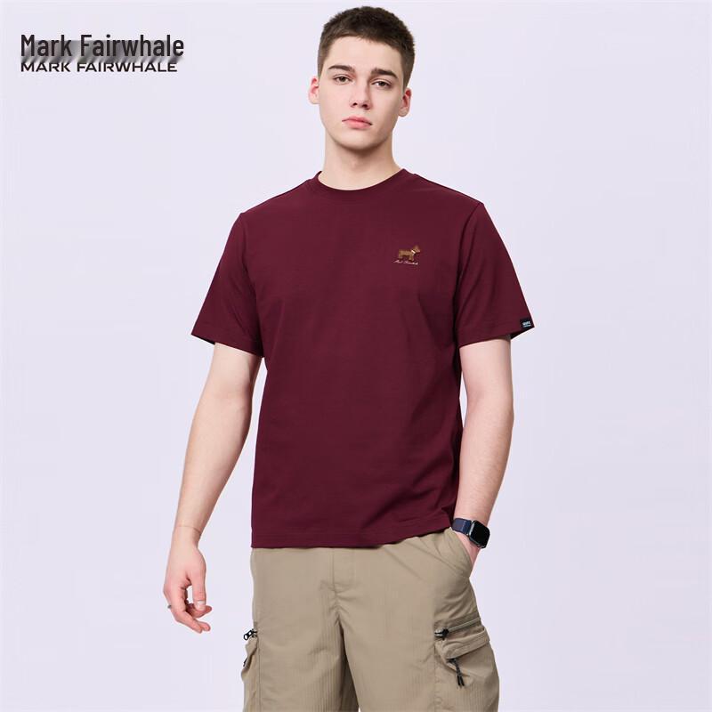 

Mark Fairwhale Men s Embroidered Short-Sleeve T-Shirt L