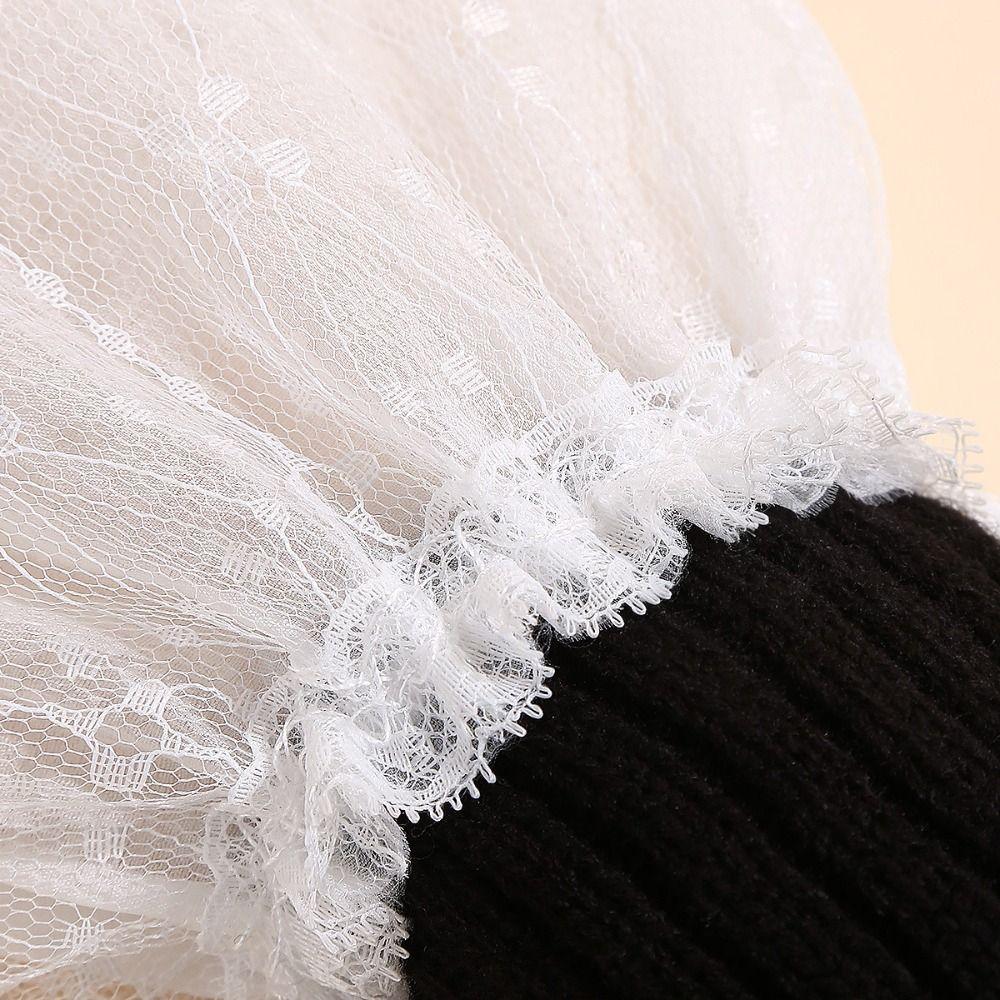 Lace Ruffled Wrist Fake Sleeves Cuffs Costume Accessory Lace Cuff Fashion Sweater Cuffs  Wedding