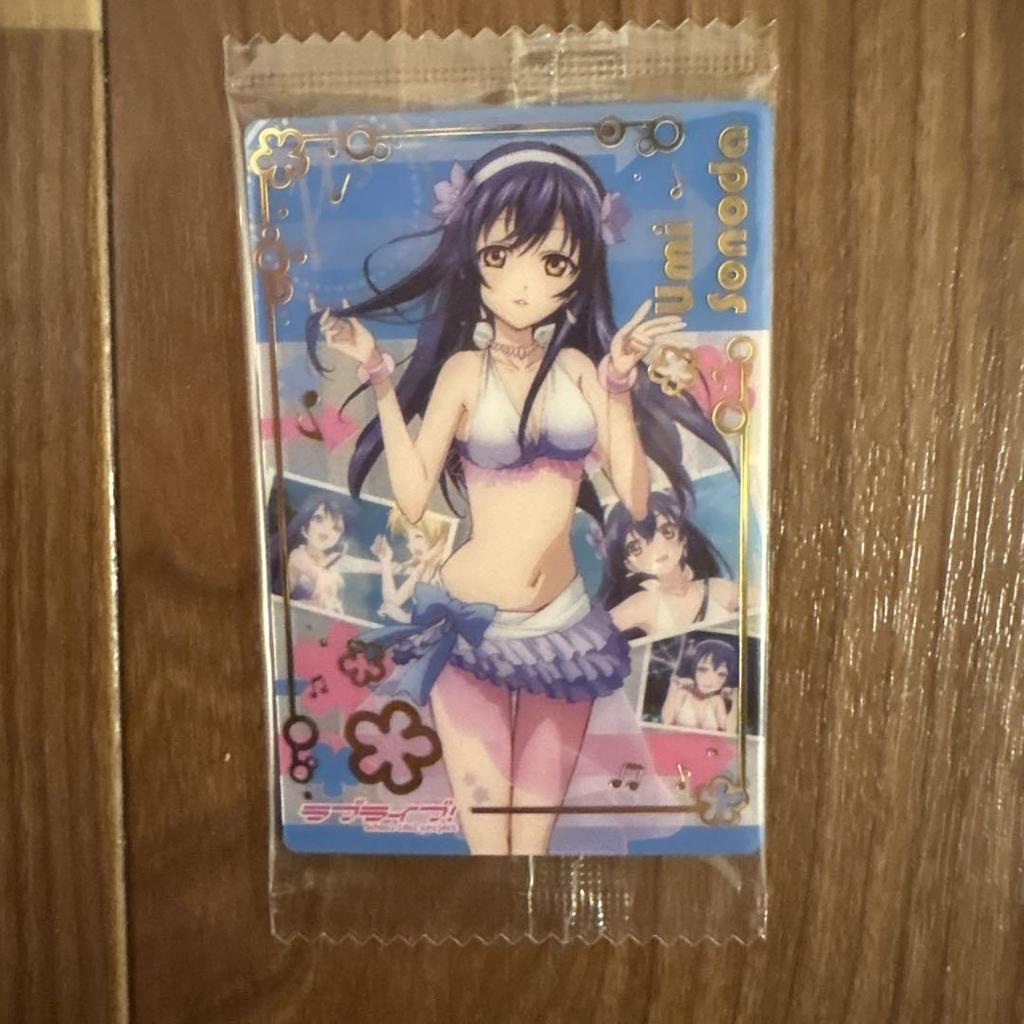 [USED] Love Live! Sonoda Umi Swimsuit Card 2013 Foil Stamp