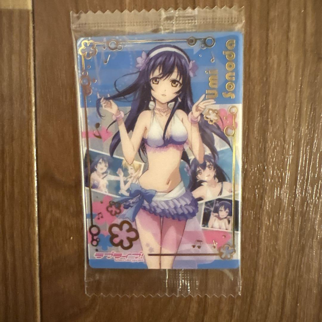 

[USED] Love Live! Sonoda Umi Swimsuit Card 2013 Foil Stamp