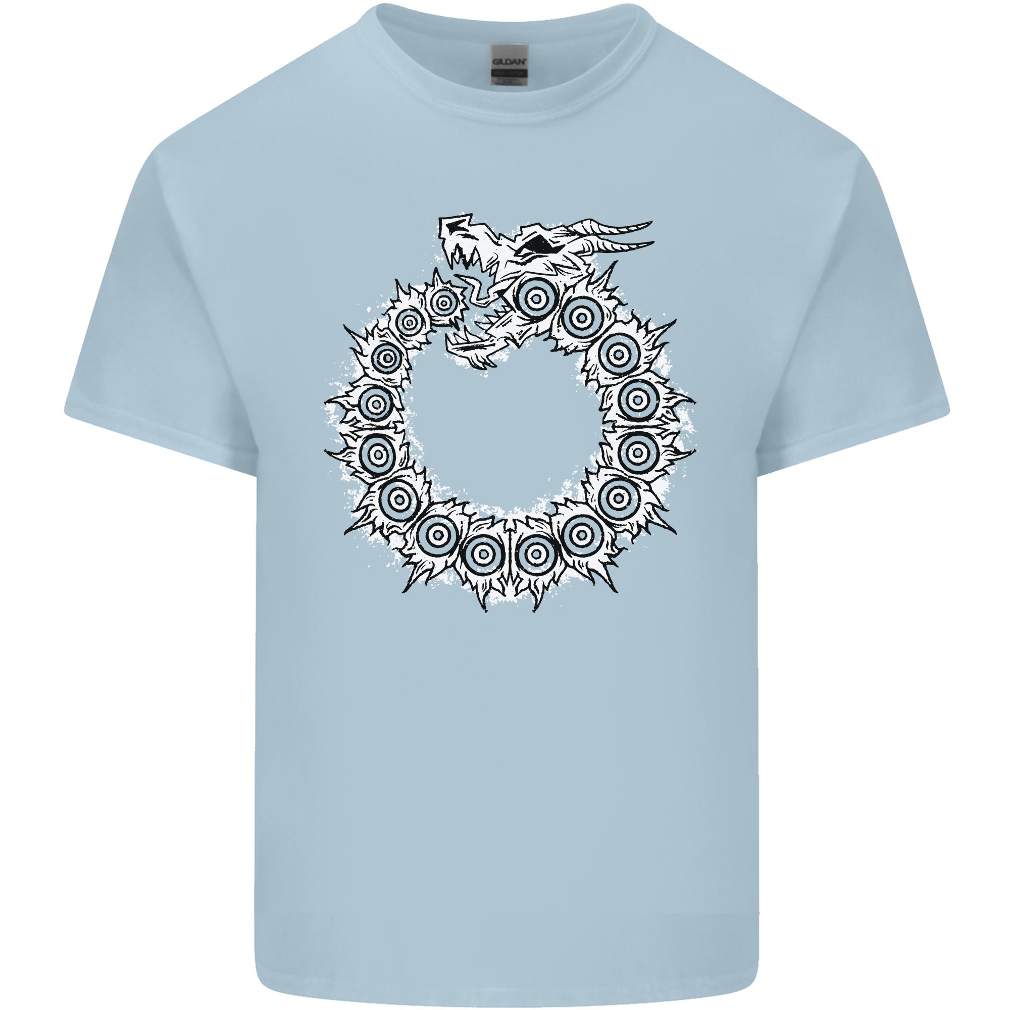 Dragon Symbol Fantasy Chinese Japanese Unisexs Light Cotton Tshirt S