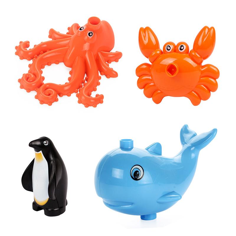 Big Building Blocks Marine Farm Animal Cat Dog Accessories Lion Shark Compatible With Duploed City Education Children Gift Toys