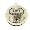 Handmade Pure Brass Lucky Gambling Pendant - French Retro Style