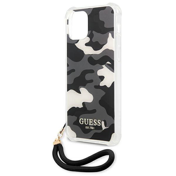 Guess Guhcp12Lksarbk Iphone 12 Pro Max 6,7 Czarny/Black Hardcase Camo Collection