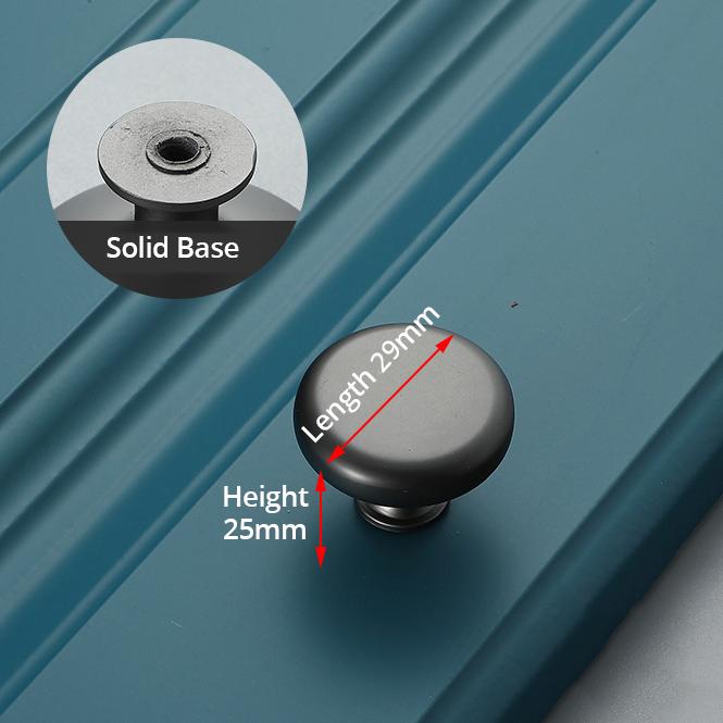 KAK Zinc Alloy Pearl Gray Gold Cabinet Handles Solid Drawer Knobs Kitchen Cupboard Door Pulls Furniture Handle Cabinet Hardware