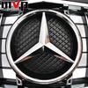 FOW5   Hot 2026 New For Benz Chrome GTR Style Upper Grille With Silver OE Style Badge Star Emblem Logo For Mercedes Benz CLS-Class W218