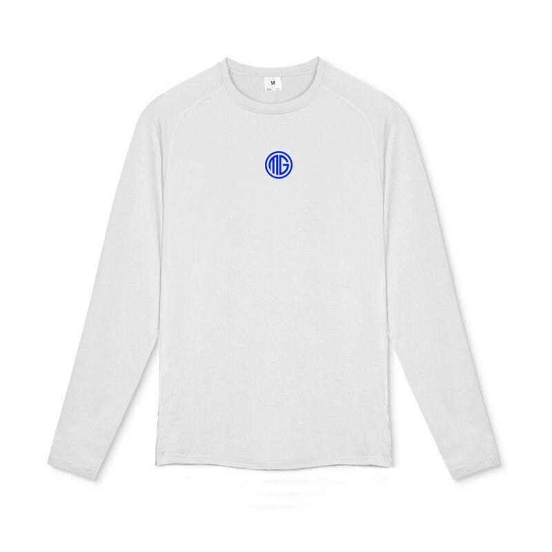 

Muscleguys, мужская футболка с длинными рукавами на весну и осень, облегающий пуловер для фитнеса, свитер, рубашка с тонким дном XXL