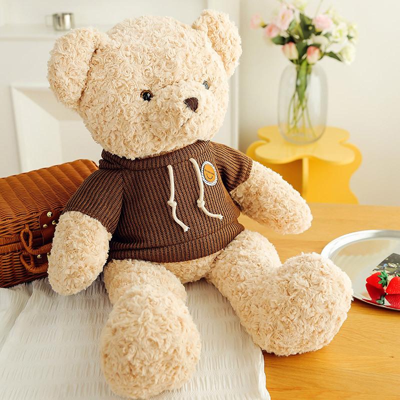 Bear doll plush toy oversized ragdoll doll for girlfriend's birthday
