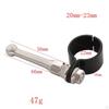 20-23mm Diameter Motorcycle Adjustable Foot Bracket, Easy To Install